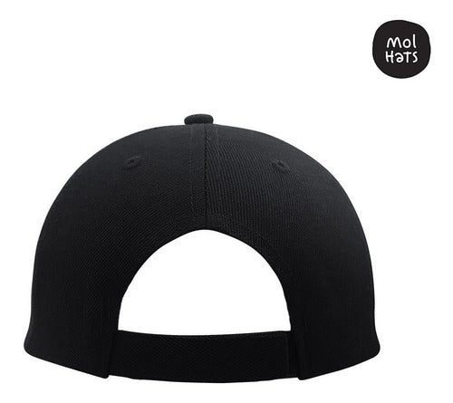 Mol Hats Baseball Cap High 6 Panels Premium Quality 1 and 2 Colors 3