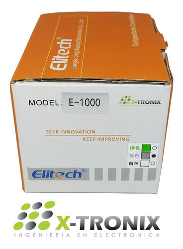 Elitech Temperature Controller E-1000 with 3 Relays and 1 Sensor 220V 6