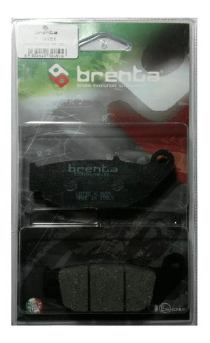 Pastillas Freno Brenta Invicta New Twister Cb190 Trasera Rpm 1