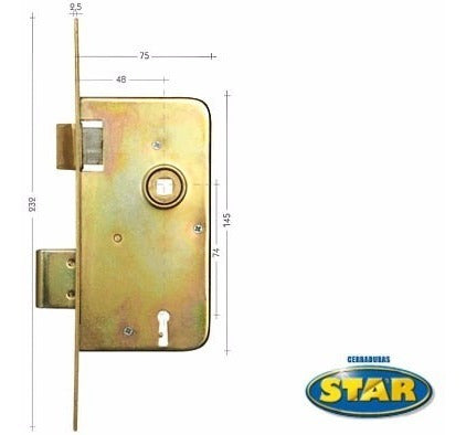 Star Interior Door Lock 8 X 75 2 Years Warranty! 0