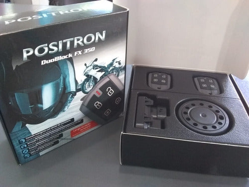 Positron PST FX 350 Motorcycle Alarm with Installed Presence Sensor 1