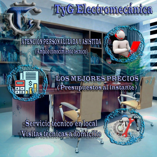 TYG ELECTROMECANICA Sello Mecanico Rc 29 Mm Carbon / Ceramica / Nbr / Inoxidable 3