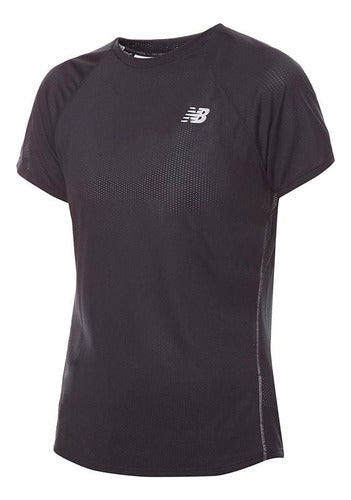 New Balance Remera Impact Run Short Sleeve 0