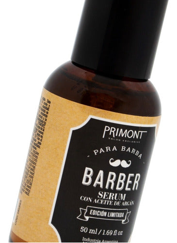 Primont Barber Beard Serum Argan Oil 50ml 4