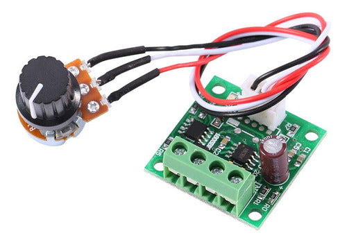 Topincn Controlador De Velocidad Del Motor Dc 1.8v A 15v 2a 1