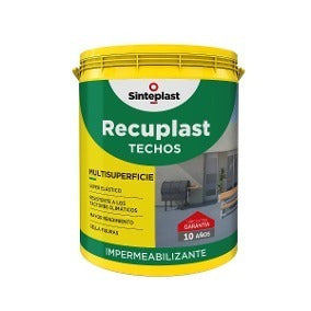 Recuplast Techos Imperme. Blanco X 10 Lts +pincel Envios 1