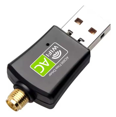 Wifi Adapter 600mbps USB External Receptor with Antenna 1