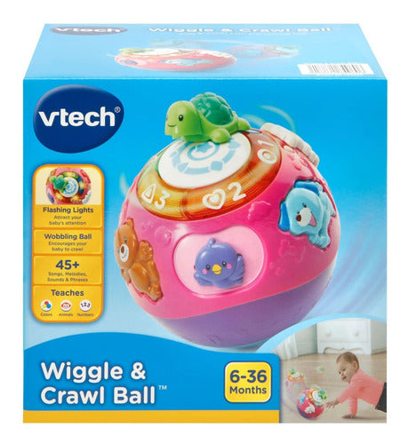 Bola Wiggle & Crawl Da Vtech, Roxa (exclusivo Da Amazon) 7