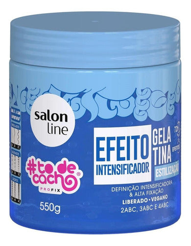 Salon Line Todecacho.Gelatins Efecto Intensificador.550 Gr 4