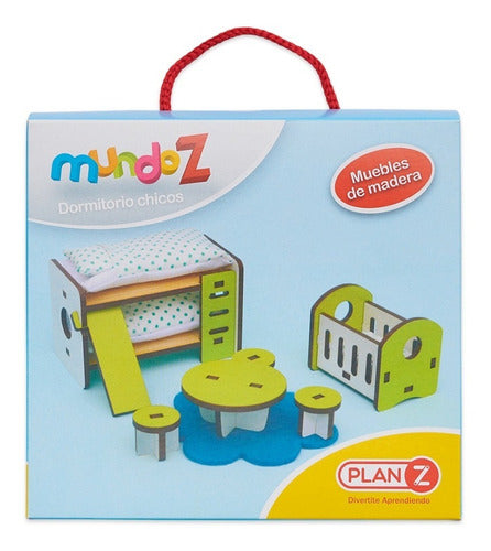 PlanZ Muebles Casita Muñecas Infantil Cuarto Chicos 1