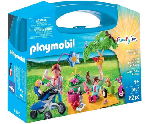 Playmobil Family Fun 9103 Family Picnic Case 0