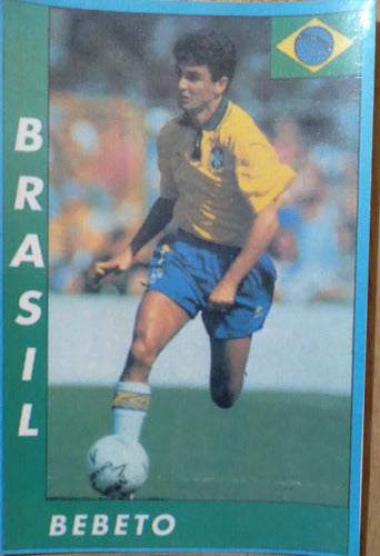 Cartão Tipo Postal Seleção Brasileira / Bebeto. 0