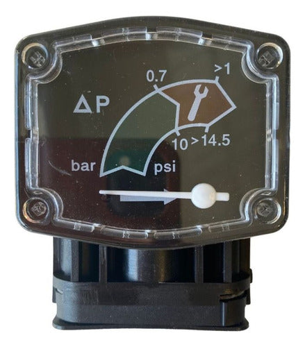 Differential Pressure Indicator for Compressed Air Filtration 0