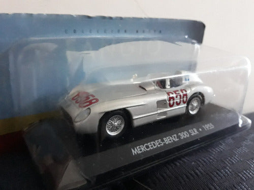 Colección Mercedes 300slr 1955 Fangio  Esc 1 43  11cm Ixo 2