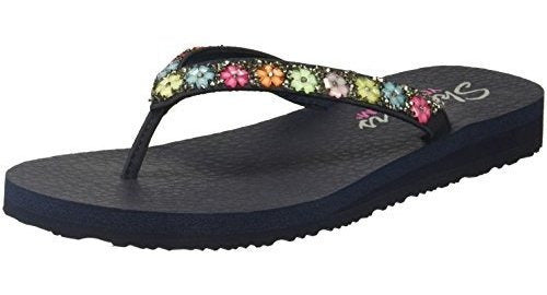 Skechers Women's S Meditationdaisy Delicia Flipflop 0