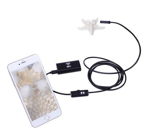 Endoscopio 1 Metro Cable Rigido Sonda Wifi Android iPhone 6