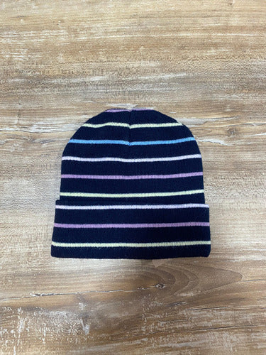 Gorro Nena/e Cheeky Rayas De Colores Talle U 2 A 3