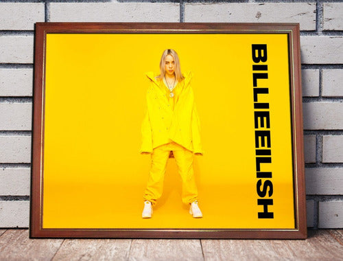 Cafoot Billie Eilish Framed Poster Ready to Hang 3