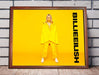 Cafoot Billie Eilish Framed Poster Ready to Hang 3