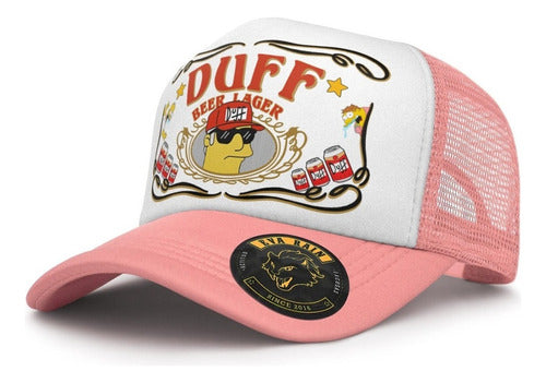 Newcaps Trucker Cap Duff Simpsons Retro Beer #duffcerveza 2