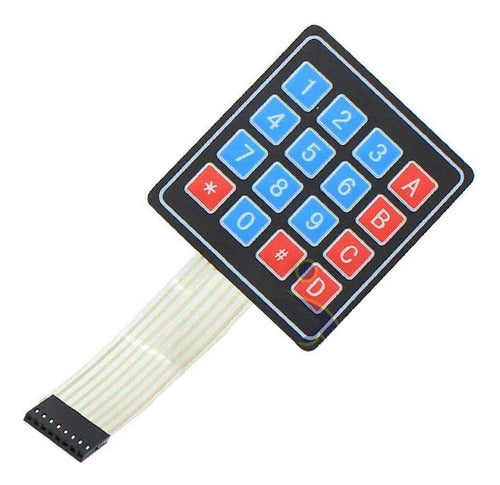 Devmo Teclado Con Interruptor De Membrana De 16 Teclas 4 X 4 1