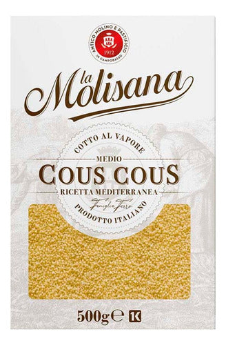 La Molisana Cous Cous 100% Grano Italiano 500g - Pack X 4 0