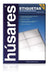 Self-Adhesive Labels Husares H34114 A4 9.9x3.81 Cms 100 Sheets 0