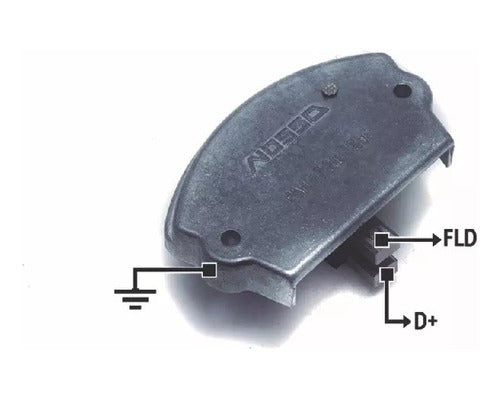 Regulador De Voltaje Alternador T.indiel Rni 1720 0