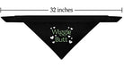 Graphics and More Wiggle Butt Dog Pet Bandana Black 3