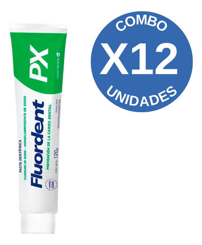 Fluordent PX Combo X12 Dental Paste 120g 0