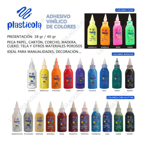 Plasticola 4 Yellow 40g School Vinyl Adhesive 2