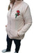 Quilted Jacket with Rose Embroidery - Sizes 5, 6, and 7 1