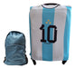 Travel Kit Suitcase Cover 23kg + Lightweight Foldable Backpack 0