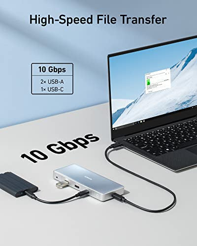 Anker 575 USB-C Hub 12 in 1 HDMI DP Ethernet 12 Ports Variety 3