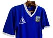 Argentina 1986 World Cup 86 Blue Retro Away Shirt 4