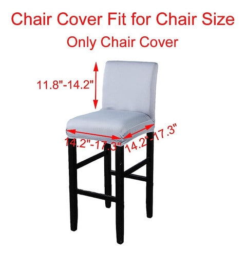 LJNGG 2 Pack Stool Cover Slipcover 3