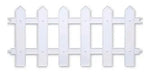 GEN Plastic Decorative Fence, Disassemblable 100x24cm, Set of 10 0