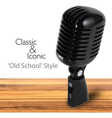 Pyle Classic Retro Microphone PDMICR42R with 16 Feet Cable 1