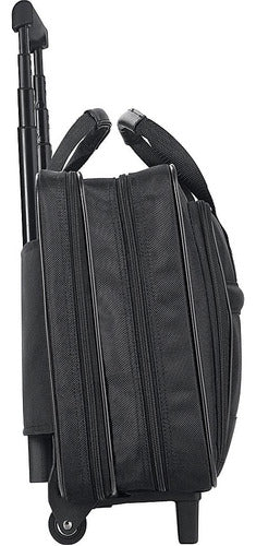 Maletín De Laptop Con Ruedas Solo Carnegie Negro 15.6 In. 3