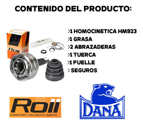 Homocinetica Chevrolet Corsa 1.0/1.4/1.6/1.7d Lado Rueda 2