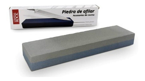 Crystal Rock Professional Double-Sided Sharpening Stone 20x5cm 0