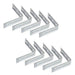 Mercado Herrajes Reinforced Angle Bracket 51x51 x 12 Units 0