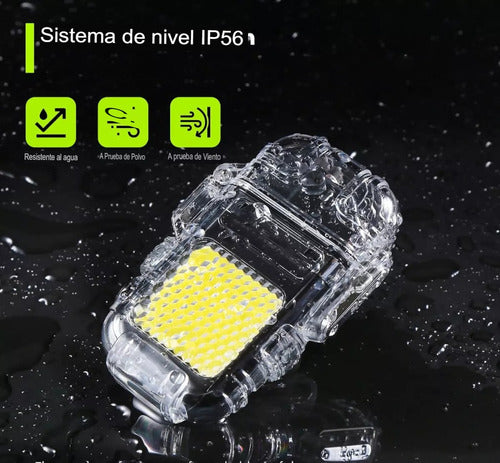 RudTech Linterna Led Fuerte Mini Llavero Multifuncional + Encendedor 3