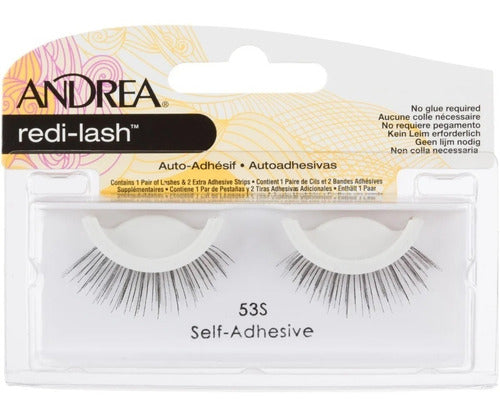 Andrea Self-Adhesive Black Strip False Eyelashes 2