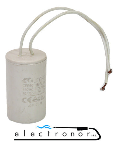 Lüsqtoff Capacitor Arranque Bomba Lqs Marter-25 16 Uf 1