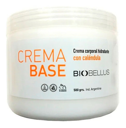 Biobellus Hydrating Calendula Massage Base Cream 500g 0