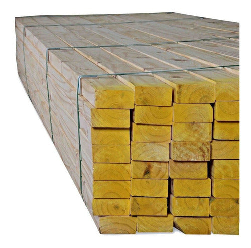 TRIPAYN Tirante De Madera Pino Cepillado 2 X 4 X 4.27 Mts. Techos 0