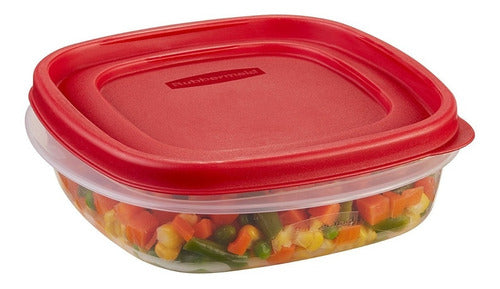 Rubbermaid Easy Find Lids 6 Containers 710 Ml Original USA 5