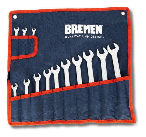 BREMEN® 13 Piece Combination Wrench Set with Case (7 to 19 mm) 0