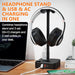 Cozoo USB Headphone Stand Charger with 3 USB Ports & 2 AC Outlets 1